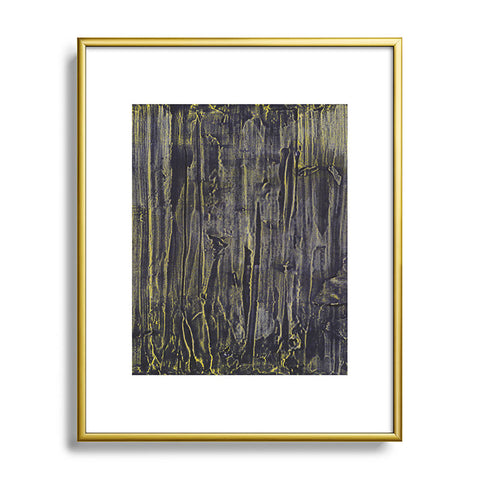 Triangle Footprint really incredible Metal Framed Art Print