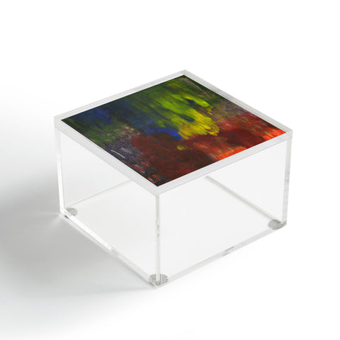 Triangle Footprint right there Acrylic Box