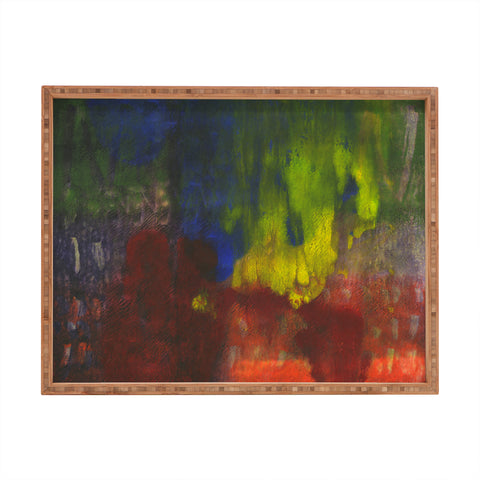 Triangle Footprint right there Rectangular Tray