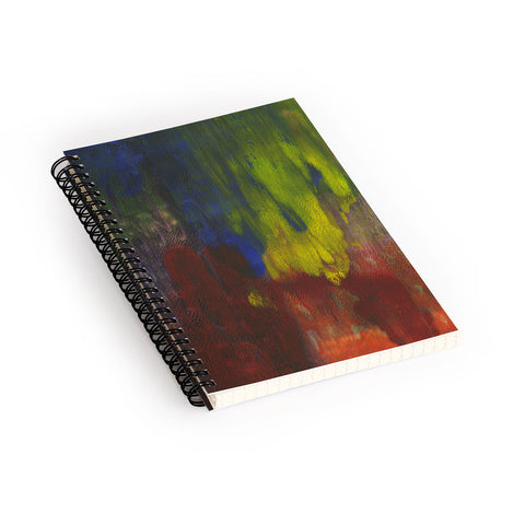 Triangle Footprint right there Spiral Notebook