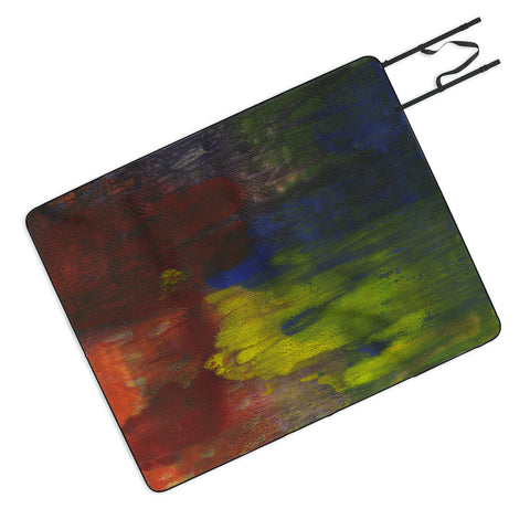 Triangle Footprint right there Picnic Blanket