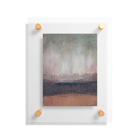 Triangle Footprint s1 Floating Acrylic Print