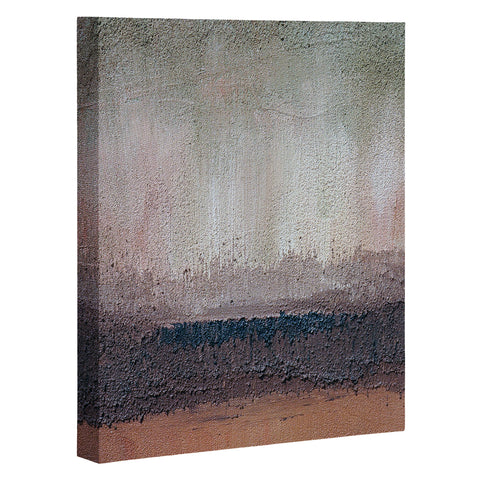 Triangle Footprint s1 Art Canvas