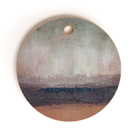 Triangle Footprint s1 Cutting Board Round