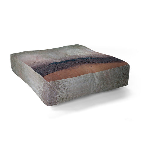 Triangle Footprint s1 Floor Pillow Square