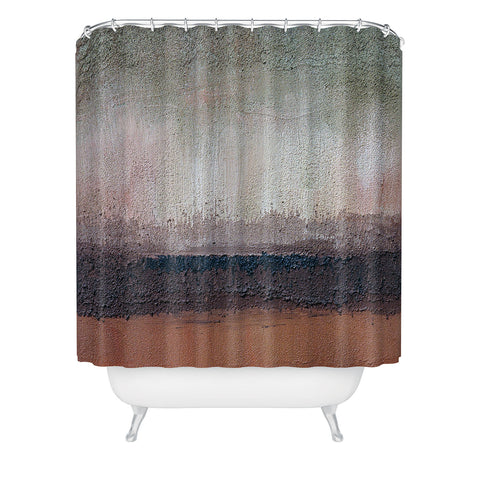 Triangle Footprint s1 Shower Curtain