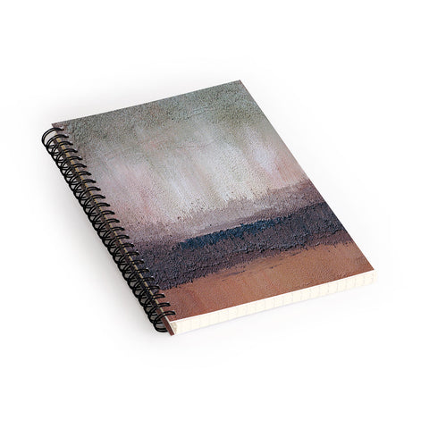 Triangle Footprint s1 Spiral Notebook