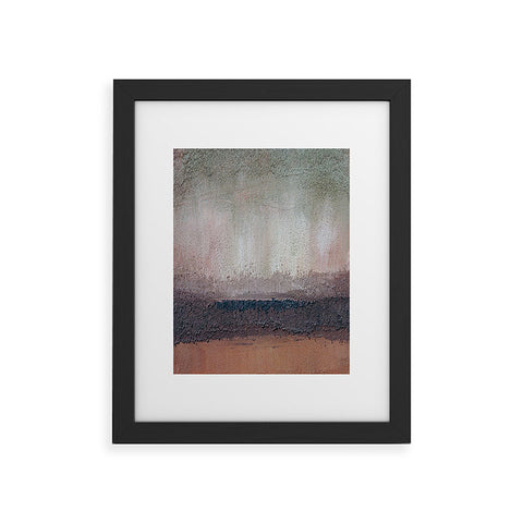 Triangle Footprint s1 Framed Art Print