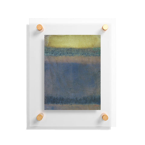 Triangle Footprint s2 Floating Acrylic Print