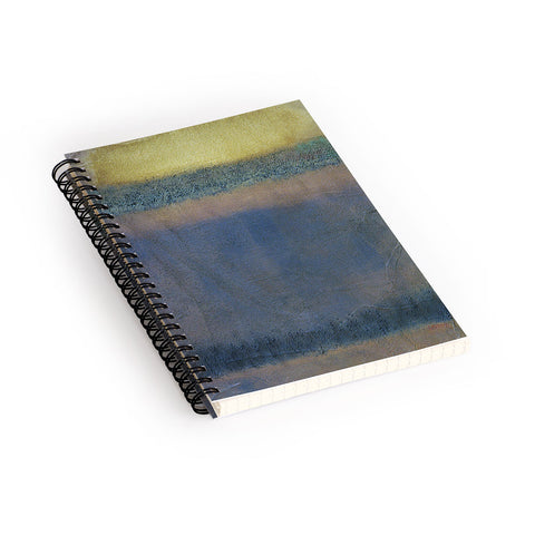Triangle Footprint s2 Spiral Notebook