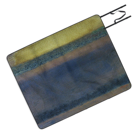 Triangle Footprint s2 Picnic Blanket