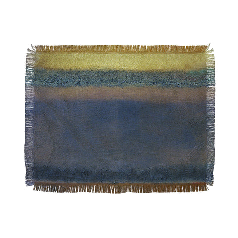 Triangle Footprint s2 Throw Blanket