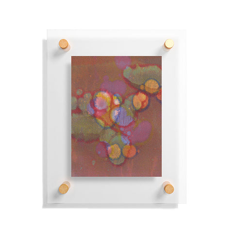 Triangle Footprint the order Floating Acrylic Print