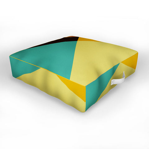 Triangle Footprint Tridiv1 Mega1 Outdoor Floor Cushion