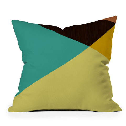 Triangle Footprint Tridiv1 Mega1 Throw Pillow