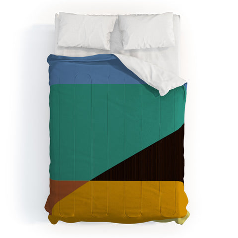 Triangle Footprint Tridiv1 Mega2 Comforter
