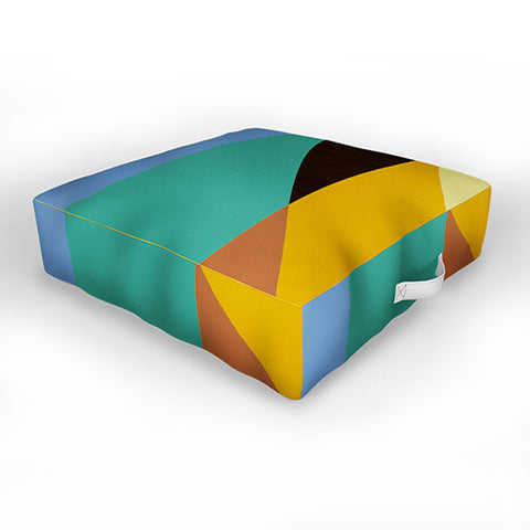 Triangle Footprint Tridiv1 Mega2 Outdoor Floor Cushion