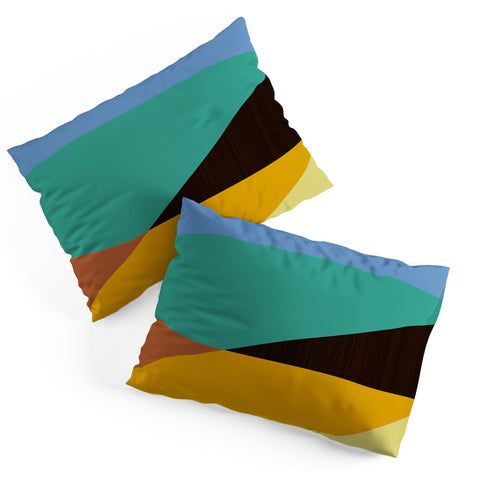 Triangle Footprint Tridiv1 Mega2 Pillow Shams