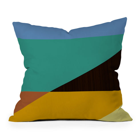Triangle Footprint Tridiv1 Mega2 Throw Pillow