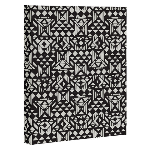 Triangle Footprint twotridiv1big Art Canvas