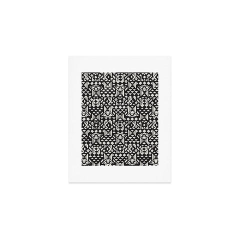 Triangle Footprint twotridiv1big Art Print