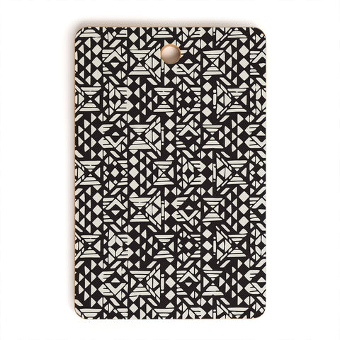 Triangle Footprint twotridiv1big Cutting Board Rectangle