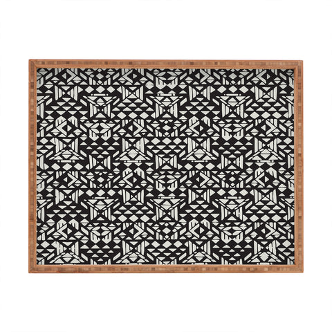 Triangle Footprint twotridiv1big Rectangular Tray