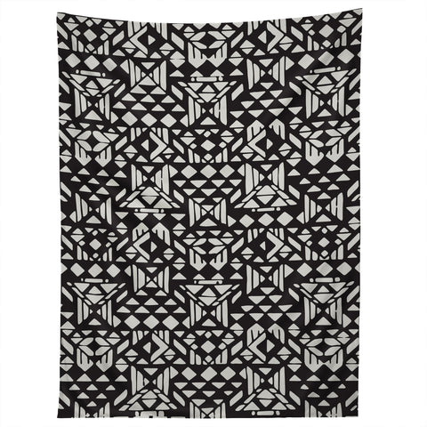 Triangle Footprint twotridiv1big Tapestry