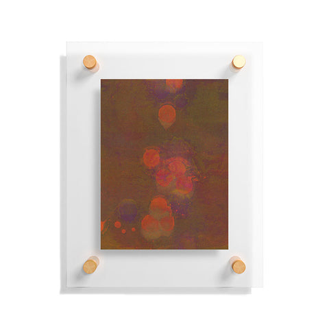 Triangle Footprint unreachable Floating Acrylic Print
