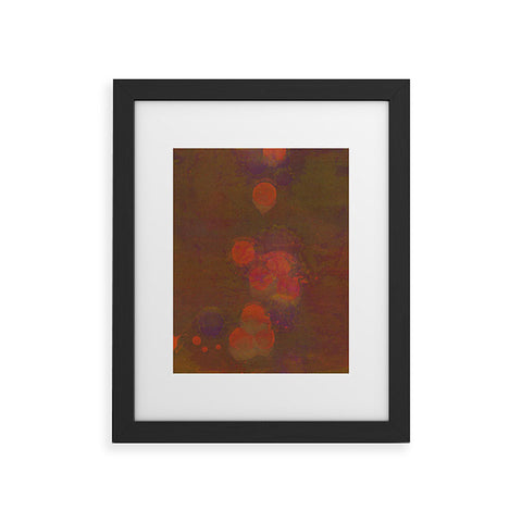 Triangle Footprint unreachable Framed Art Print