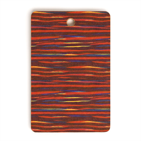 Triangle Footprint veil1rpt Cutting Board Rectangle