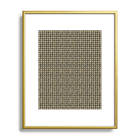 Triangle Footprint veil5rpt Metal Framed Art Print