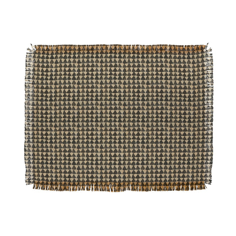 Triangle Footprint veil5rpt Throw Blanket