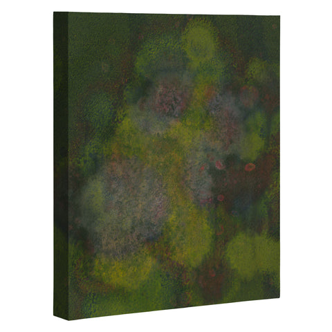 Triangle Footprint what needs to be done Art Canvas