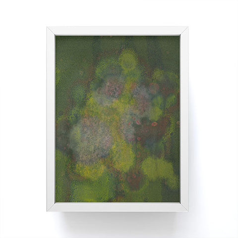 Triangle Footprint what needs to be done Framed Mini Art Print