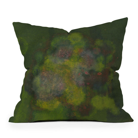 Triangle Footprint what needs to be done Throw Pillow