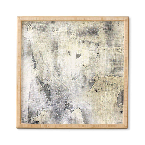 Triangle Footprint ws4c3 Framed Wall Art