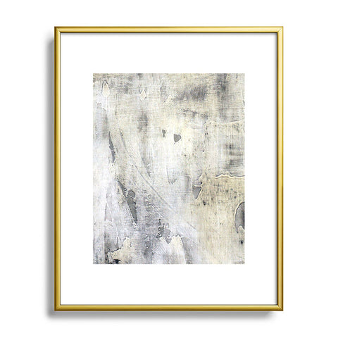 Triangle Footprint ws4c3 Metal Framed Art Print