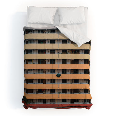 Tristan Zhou Gradient Building Comforter