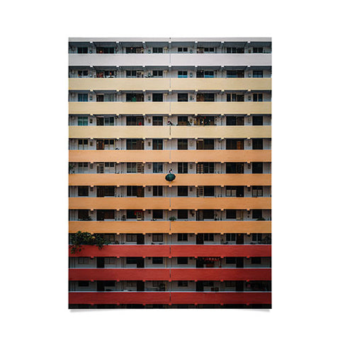 Tristan Zhou Gradient Building Poster