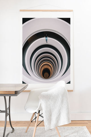 Tristan Zhou Loop Art Print And Hanger