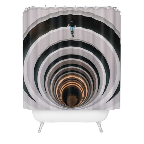 Tristan Zhou Loop Shower Curtain