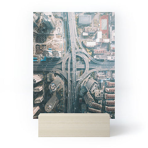 Tristan Zhou Shanghai Intersection Mini Art Print