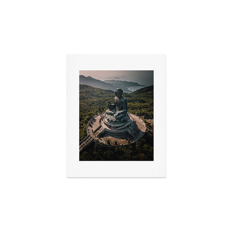 Tristan Zhou The Grand Buddha Art Print