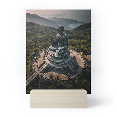 Tristan Zhou The Grand Buddha Mini Art Print