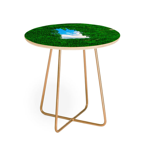 TristanVision Birds Window Round Side Table