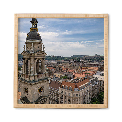 TristanVision Budapests Bell Tower Framed Wall Art