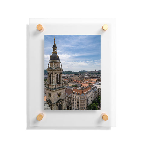 TristanVision Budapests Bell Tower Floating Acrylic Print