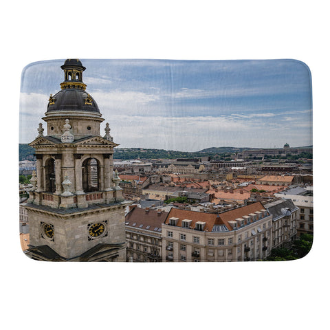 TristanVision Budapests Bell Tower Memory Foam Bath Mat