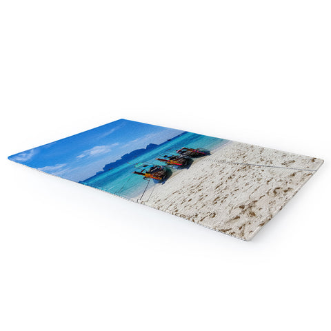 TristanVision Island Hopping on Longtails Area Rug